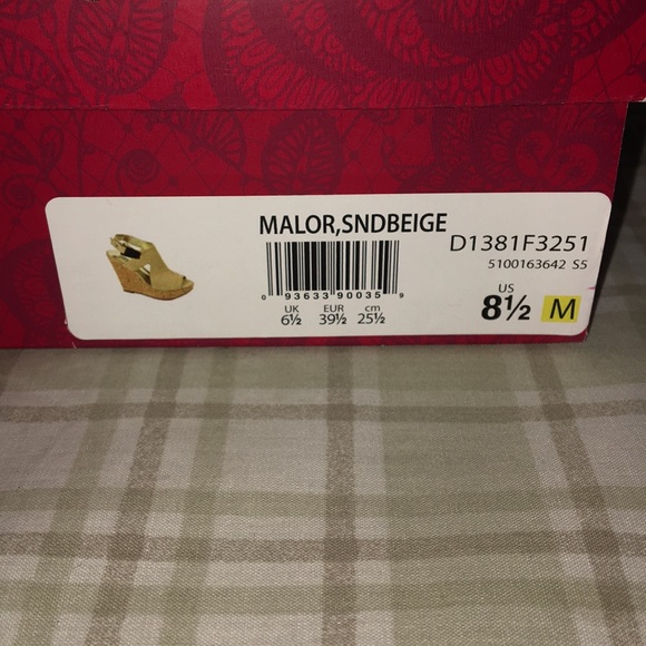 Carlos Santana “Malor” Cork Wedge Heel 👠 - Picture 4 of 6